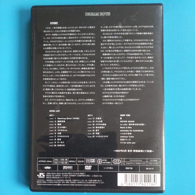 DVDDREAM BOYS Ta c ǒK 2007  ^gObY 