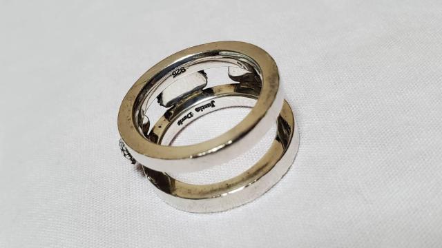 正規 ジャスティンデイビス 3連王冠リング 12~13 SV925 トリプルクラウン×Wバンド 指輪 男女兼用 < ブランド  正規 ジャスティンデイビス 3連王冠リング 12~13 SV925 トリプルクラウン×Wバンド 指輪 男女兼用 < ブランドの