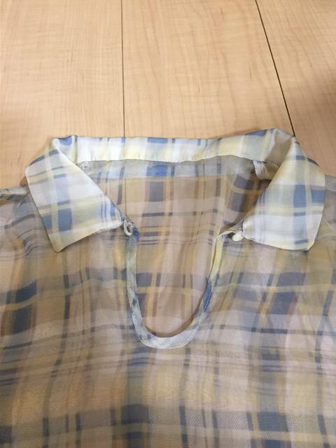 GU★チェック柄シフォンチュニック★S★ < ブランド  GU★チェック柄シフォンチュニック★S★ < ブランドの