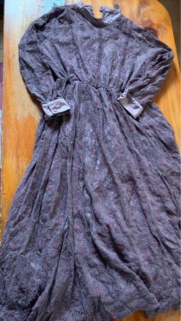 GRL 花レース模様 ロングワンピース サイズM 送料無料 < ブランド  GRL 花レース模様 ロングワンピース サイズM 送料無料  < ブランドの