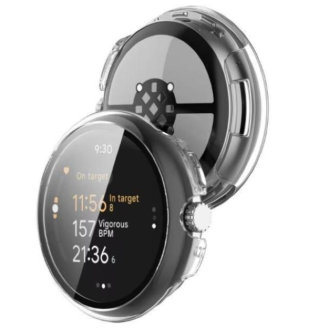 Google Pixel Watch 3 45mm カバー ガラス フィルム ケース クリア ピクセル ウォッチ watch3 < 家電/AV  Google Pixel Watch 3 45mm カバー ガラス フィルム ケース クリア ピクセル ウォッチ watch3 < 家電/AVの