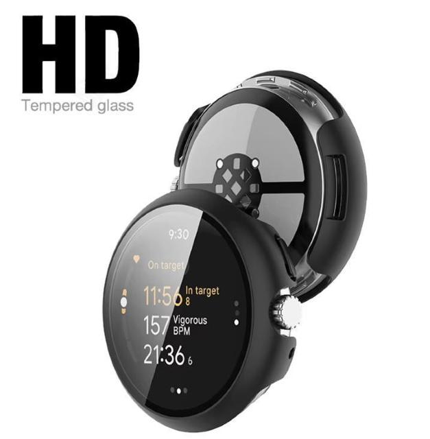 Google Pixel Watch 3 45mm カバー ガラス フィルム ケース クリア ピクセル ウォッチ watch3 < 家電/AV  Google Pixel Watch 3 45mm カバー ガラス フィルム ケース クリア ピクセル ウォッチ watch3 < 家電/AVの