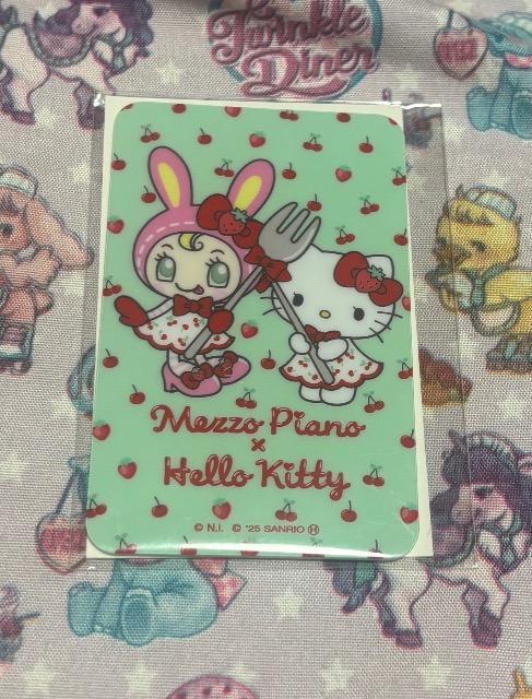 カードミラー ハローキティ メゾピアノ 未使用未開封 < 女性ファッション  カードミラー ハローキティ メゾピアノ 未使用未開封 < 女性ファッションの