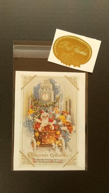 C〈即決あり〉 Xmas★ サンタクロースのOPP袋 シール付き1点 < インテリア/ライフ C〈即決あり〉 Xmas★ サンタクロースのOPP袋 シール付き1点 < インテリア/ライフの