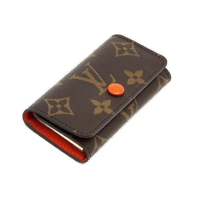 ◆ 本物 新品同様 ◆ LV ルイヴィトン キーケース ミュルティクレ4 モノグラム ピモン 4連キーケース 人気 M60706 < ブランド ◆ 本物 新品同様 ◆ LV ルイヴィトン キーケース ミュルティクレ4 モノグラム ピモン 4連キーケース 人気 M60706 < ブランドの