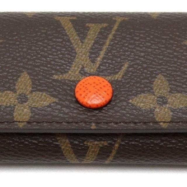 ◆ 本物 新品同様 ◆ LV ルイヴィトン キーケース ミュルティクレ4 モノグラム ピモン 4連キーケース 人気 M60706 < ブランド ◆ 本物 新品同様 ◆ LV ルイヴィトン キーケース ミュルティクレ4 モノグラム ピモン 4連キーケース 人気 M60706 < ブランドの