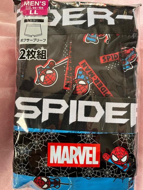 LL�T�C�Y�I2���Z�b�g�I�X�p�C�_�[�}���IMARVEL�I���򊴂���c���T���b�ƁI���̑O���I�{�N�T�[�u���[�t�I  �� �j���t�@�b�V������ 