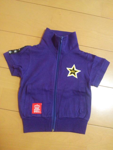 新品半袖ジャケット80紫ベビドBABYDOLLベビードール < ブランド 新品半袖ジャケット80紫ベビドBABYDOLLベビードール < ブランドの