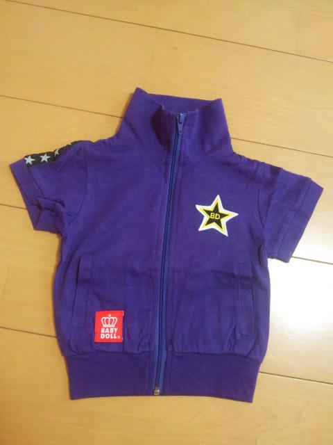 新品半袖ジャケット80紫ベビドBABYDOLLベビードール < ブランド 新品半袖ジャケット80紫ベビドBABYDOLLベビードール < ブランドの