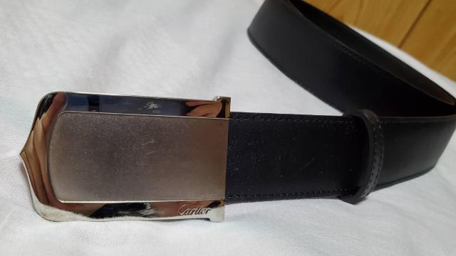 正規美 カルティエ アルディロン ロング2Cプレートバックル ベルト 黒×茶 調節可 メンズ○ビジネス スーツ 男女兼用 < ブランド  正規美 カルティエ アルディロン ロング2Cプレートバックル ベルト 黒×茶 調節可 メンズ○ビジネス スーツ 男女兼用  < ブランドの