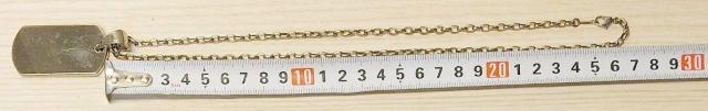 純チタンドッグタグ あずきチェーン約50cm < 男性アクセサリー/時計  純チタンドッグタグ あずきチェーン約50cm < 男性アクセサリー/時計の