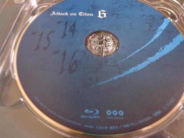 Blu-ray  i̋l Attack on Titan 6  CDABlu-rayADVD 2ő180~  CD/DVD/rfI 