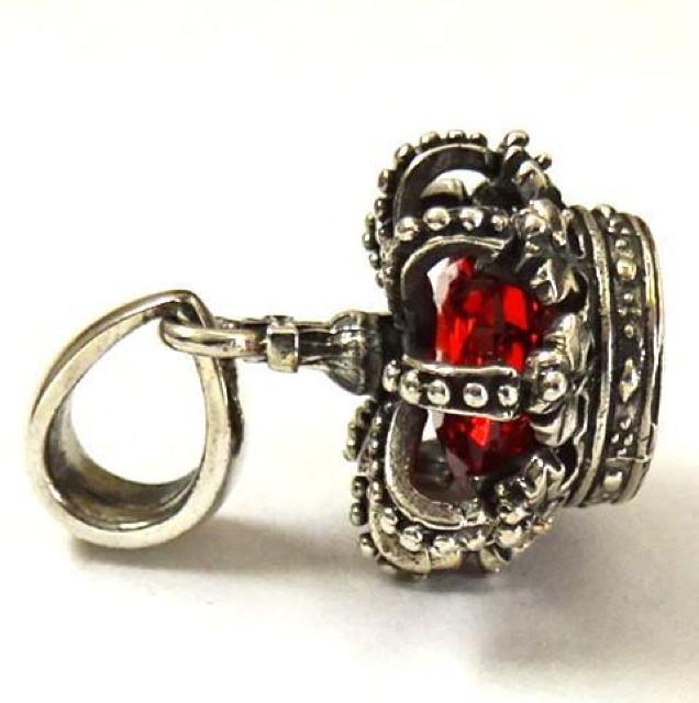 シルバー925 クラウングローリーペンダントチャーム クラウン グローリー ペンダント チャーム ルビー 新品未使用 < 男性アクセサリー/時計 シルバー925 クラウングローリーペンダントチャーム クラウン グローリー ペンダント チャーム ルビー 新品未使用 < 男性アクセサリー/時計の