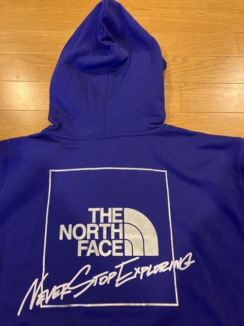 THE NORTH FACE パーカー プルオーバー 大きいsize XL  シルバープリント  ノースフェイス < ブランド  THE NORTH FACE パーカー プルオーバー 大きいsize XL  シルバープリント  ノースフェイス < ブランドの