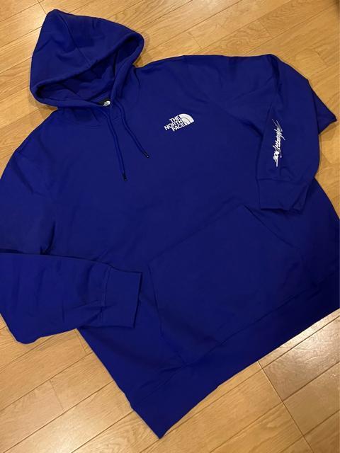 THE NORTH FACE パーカー プルオーバー 大きいsize XL  シルバープリント  ノースフェイス < ブランド  THE NORTH FACE パーカー プルオーバー 大きいsize XL  シルバープリント  ノースフェイス < ブランドの