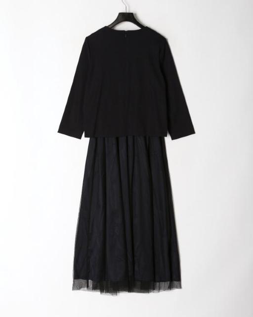 新品☆Zelal(ゼラール)異素材コンビチュール切替ロングワンピース☆ < 女性ファッション 新品☆Zelal(ゼラール)異素材コンビチュール切替ロングワンピース☆ < 女性ファッションの