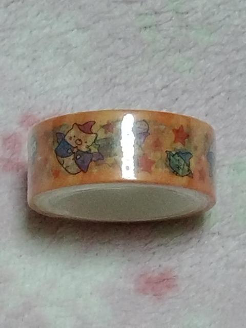 すみっコぐらし ☆ マスキングテープ オレンジ色 魔女風 < インテリア/ライフ  すみっコぐらし ☆ マスキングテープ オレンジ色 魔女風  < インテリア/ライフの