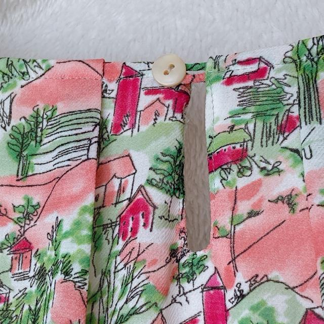 anysis 総柄 プリント 七分袖 ひざ丈 チュニック ワンピース ドレープポケット M N2m < ブランド anysis 総柄 プリント 七分袖 ひざ丈 チュニック ワンピース ドレープポケット M N2m < ブランドの