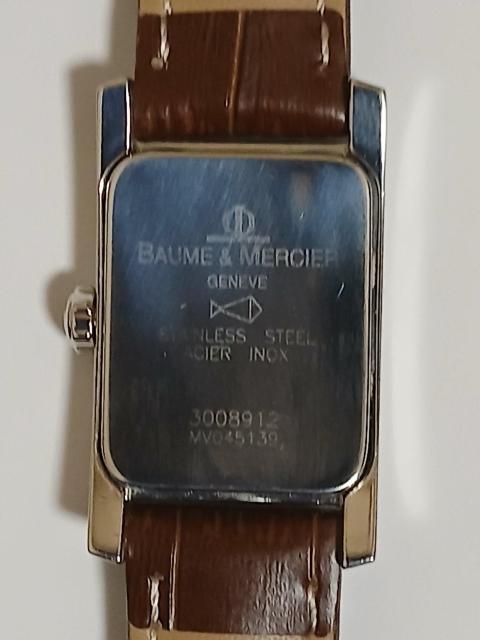 BAUME&MERCIER ハンプトン ホワイト 文字盤レディースウォッチ < 女性アクセサリー/時計 BAUME&MERCIER ハンプトン ホワイト 文字盤レディースウォッチ < 女性アクセサリー/時計の