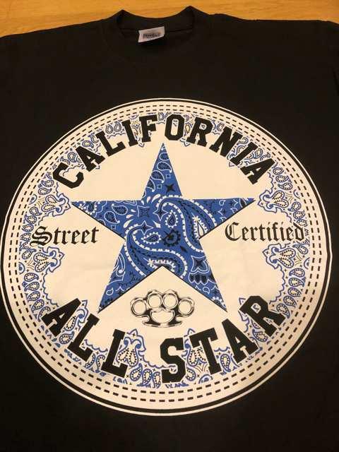 LA直輸入CALIFORNIA  All-Star  黒ブラック sizeXL  厚手  V1 < 男性ファッション  LA直輸入CALIFORNIA  All-Star  黒ブラック sizeXL  厚手  V1 < 男性ファッションの