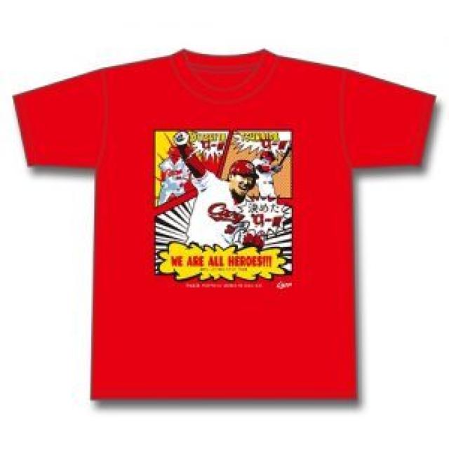 【新品】 広島カープ 下水流サヨナラヒットTシャツ 2018/4/19 < レジャー/スポーツ  【新品】 広島カープ 下水流サヨナラヒットTシャツ 2018/4/19  < レジャー/スポーツの