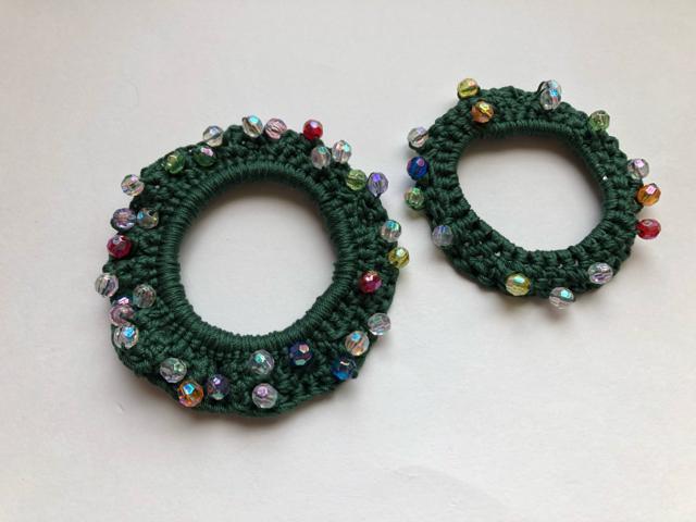 ハンドメイド ヘアゴム ミニシュシュ クリスマス♪  親子ペア < 女性ファッション  ハンドメイド ヘアゴム ミニシュシュ クリスマス♪  親子ペア < 女性ファッションの