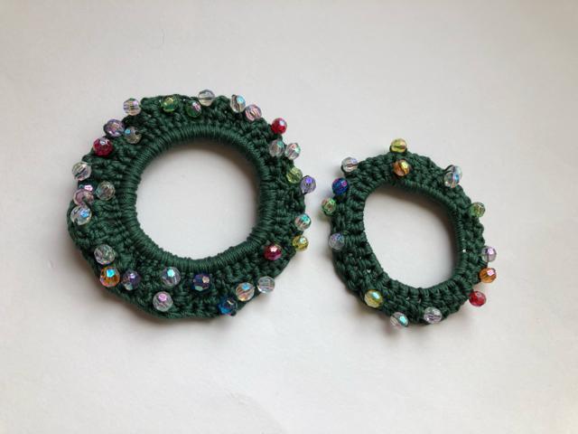 ハンドメイド ヘアゴム ミニシュシュ クリスマス♪  親子ペア < 女性ファッション  ハンドメイド ヘアゴム ミニシュシュ クリスマス♪  親子ペア < 女性ファッションの