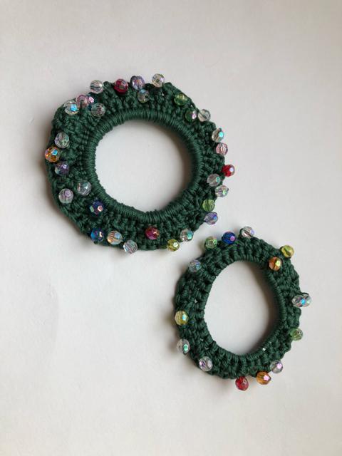 ハンドメイド ヘアゴム ミニシュシュ クリスマス♪  親子ペア < 女性ファッション  ハンドメイド ヘアゴム ミニシュシュ クリスマス♪  親子ペア < 女性ファッションの