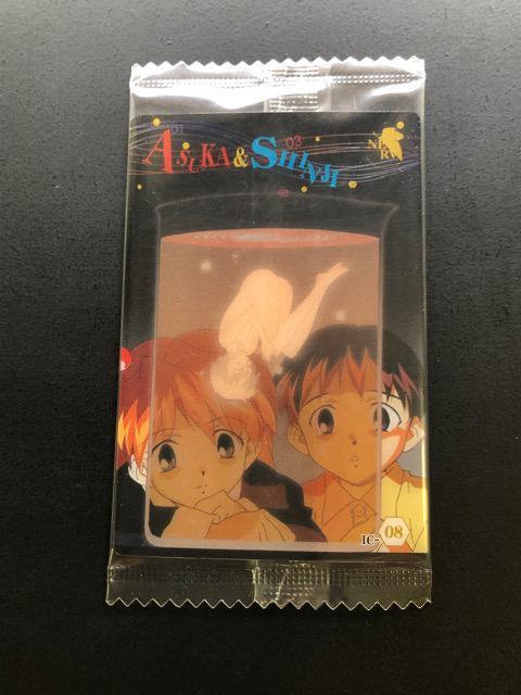 バンダイエヴァンゲリオンウエハーカード/IC-08・アスカ&シンジ < トレーディングカード バンダイエヴァンゲリオンウエハーカード/IC-08・アスカ&シンジ < トレーディングカードの