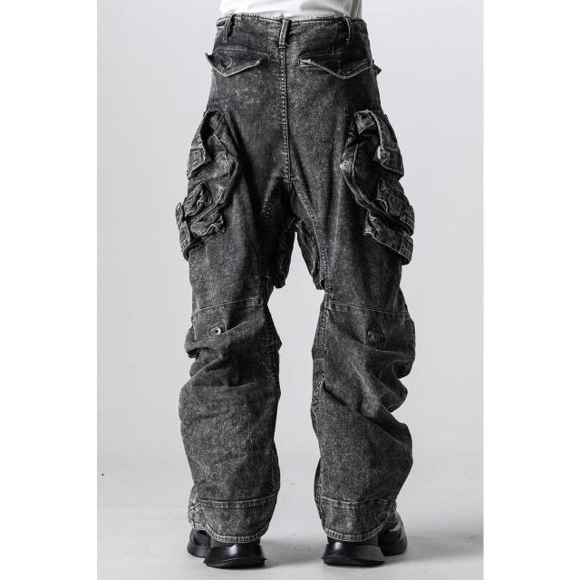 �V�iJULIUS�����E�X 10.5oz�X�g���b�`�f�j���K�X�}�X�N�J�[�S���C�h�p���c�@Acid Gray 4