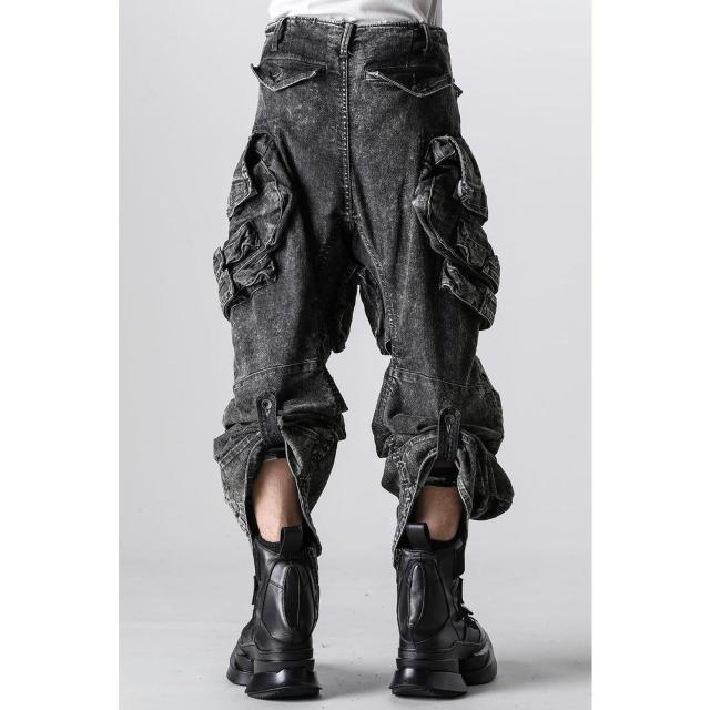 �V�iJULIUS�����E�X 10.5oz�X�g���b�`�f�j���K�X�}�X�N�J�[�S���C�h�p���c�@Acid Gray 4