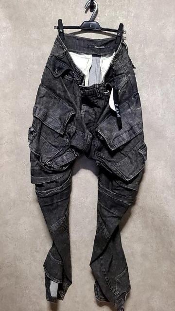 �V�iJULIUS�����E�X 10.5oz�X�g���b�`�f�j���K�X�}�X�N�J�[�S���C�h�p���c�@Acid Gray 4