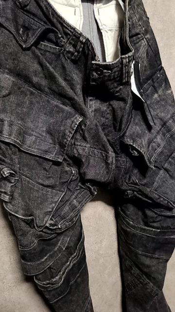 �V�iJULIUS�����E�X 10.5oz�X�g���b�`�f�j���K�X�}�X�N�J�[�S���C�h�p���c�@Acid Gray 4