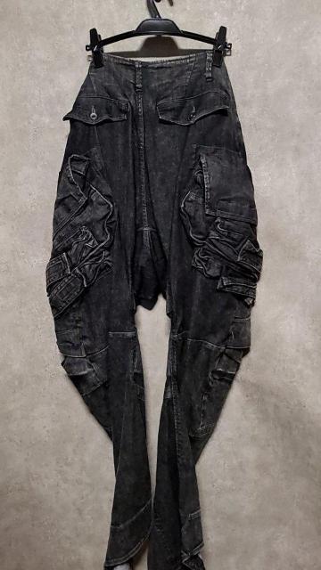 �V�iJULIUS�����E�X 10.5oz�X�g���b�`�f�j���K�X�}�X�N�J�[�S���C�h�p���c�@Acid Gray 4