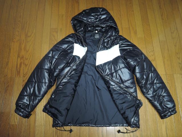 CRIMIE クライミー ダウン パーカー ジャケット L 黒系 ベスト バイカラー 4WAY 中綿ジャケット < ブランド  CRIMIE クライミー ダウン パーカー ジャケット L 黒系 ベスト バイカラー 4WAY 中綿ジャケット < ブランドの