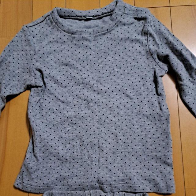 100cm上下セットアップ(男女兼用)良品計画 < キッズ/ベビー  100cm上下セットアップ(男女兼用)良品計画 < キッズ/ベビーの