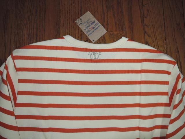 新品 AVIREX アビレックス カットソー M ボーダー ロンTシャツ TEE < ブランド 新品 AVIREX アビレックス カットソー M ボーダー ロンTシャツ TEE < ブランドの