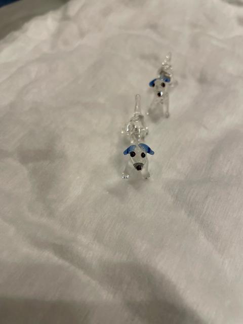 ガラス製 犬デザイン置物 < インテリア/ライフ  ガラス製 犬デザイン置物 < インテリア/ライフの