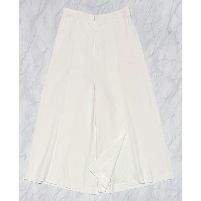 エストネーション ワイドパンツ白#38 < 女性ファッション エストネーション ワイドパンツ白#38 < 女性ファッションの