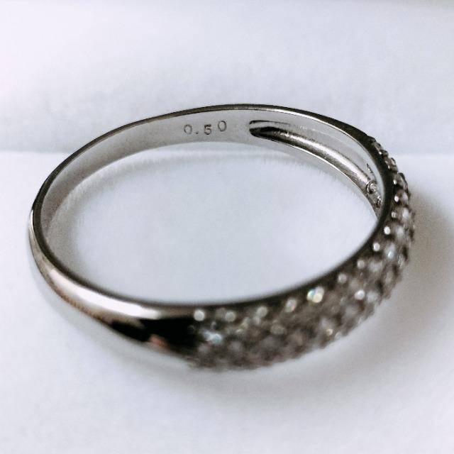 �_�C�������h �p���F �����O Pt950 0.50ct 3.3g �� �����A�N�Z�T���[/���v�� 