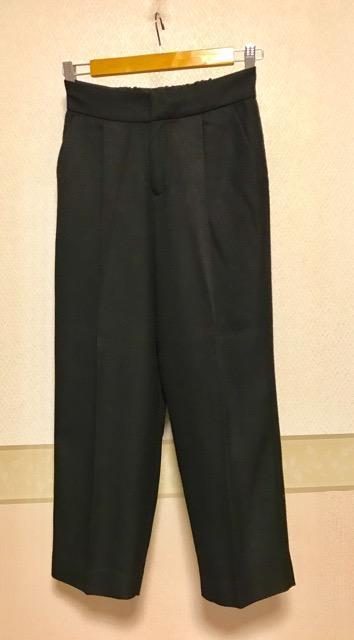 JEANASIS タックパンツ 黒 < ブランド JEANASIS タックパンツ 黒 < ブランドの