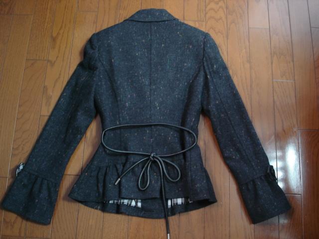 ★バーバリーブルーレーベル ツィードデザインジャケット★着用2・3度!超激安!セットアップにも < ブランド ★バーバリーブルーレーベル ツィードデザインジャケット★着用2・3度!超激安!セットアップにも < ブランドの