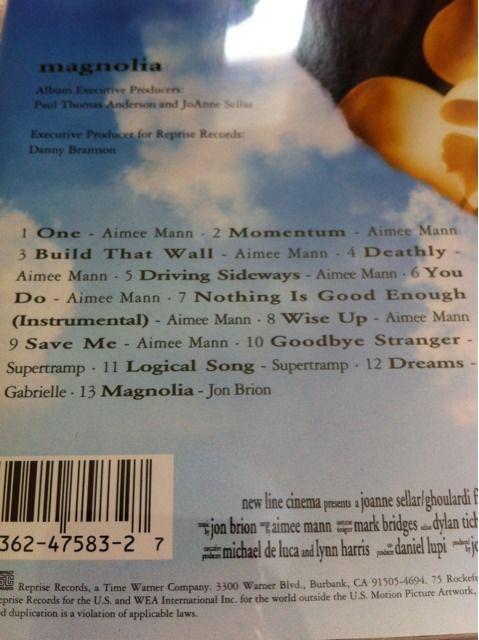 Magnolia マグノリア☆サントラ★Aimee Mann エイミー・マン☆名盤 < CD/DVD/ビデオ  Magnolia マグノリア☆サントラ★Aimee Mann エイミー・マン☆名盤 < CD/DVD/ビデオの