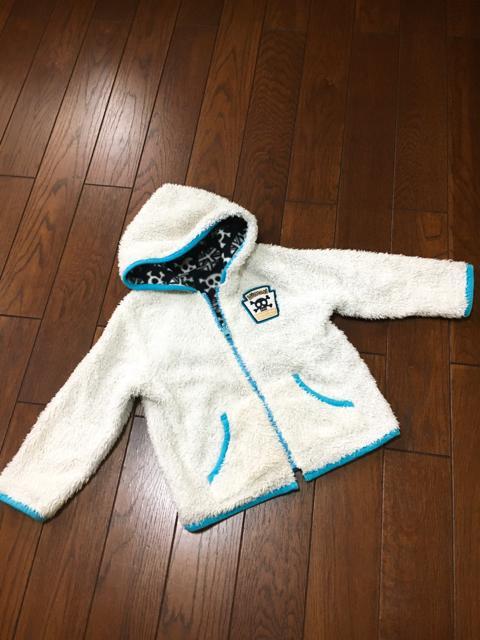 【サイズ110】SIRMIONE◆リバーシブル◆暖かボアパーカージャケ < キッズ/ベビー  【サイズ110】SIRMIONE◆リバーシブル◆暖かボアパーカージャケ < キッズ/ベビーの