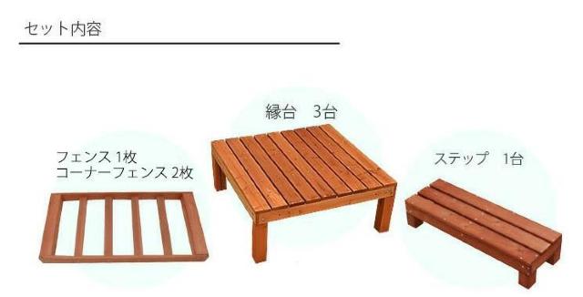 �E�b�h�f�b�L�Z�b�g 0.75���ā@�V�R�؎g�p�@���C�g�u���E�� �� �y�b�g/��|/���|�� 