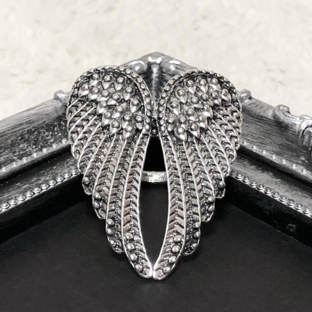 【新品/15号】ウイングデザインシルバーリング < 男性アクセサリー/時計  【新品/15号】ウイングデザインシルバーリング < 男性アクセサリー/時計の