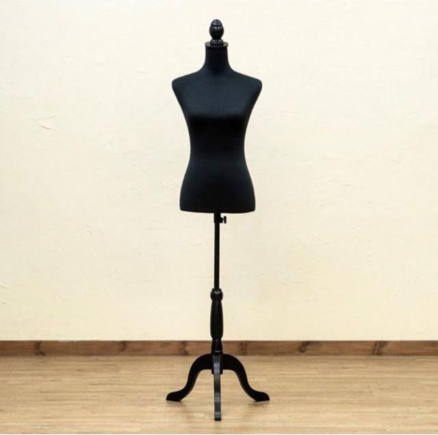 【送料無料】洋裁用トルソー マネキン ボディ ブラック < 女性ファッション 【送料無料】洋裁用トルソー マネキン ボディ ブラック < 女性ファッションの