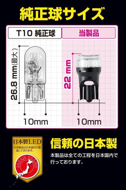 IPF ポジションランプ LED 車用 T10 25lm 6700K ホワイト 12V用 < 自動車/バイク IPF ポジションランプ LED 車用 T10 25lm 6700K ホワイト 12V用 < 自動車/バイク