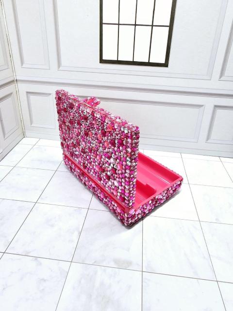 (27) ピンクMIXラインストーン 鏡付き アクセサリーケース ピルケース 薬入れ 絆創膏ケース < 女性ファッション (27) ピンクMIXラインストーン 鏡付き アクセサリーケース ピルケース 薬入れ 絆創膏ケース < 女性ファッションの