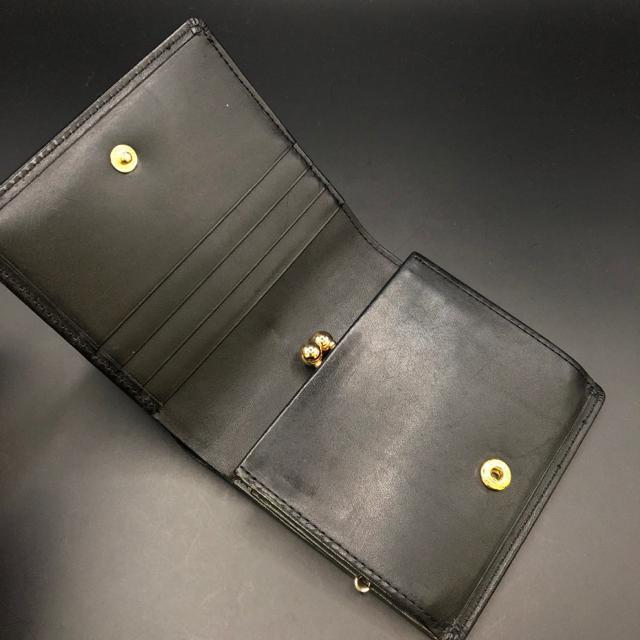 即決 OMEGA オメガ 二つ折り財布 がま口 ブラック < ブランド  即決 OMEGA オメガ 二つ折り財布 がま口 ブラック < ブランドの